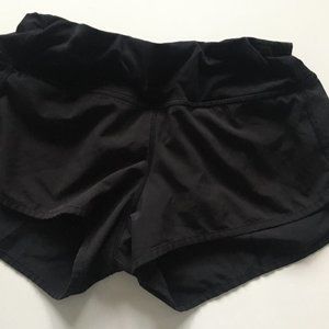 lululemon High-Rise Running Workout Lined Shorts